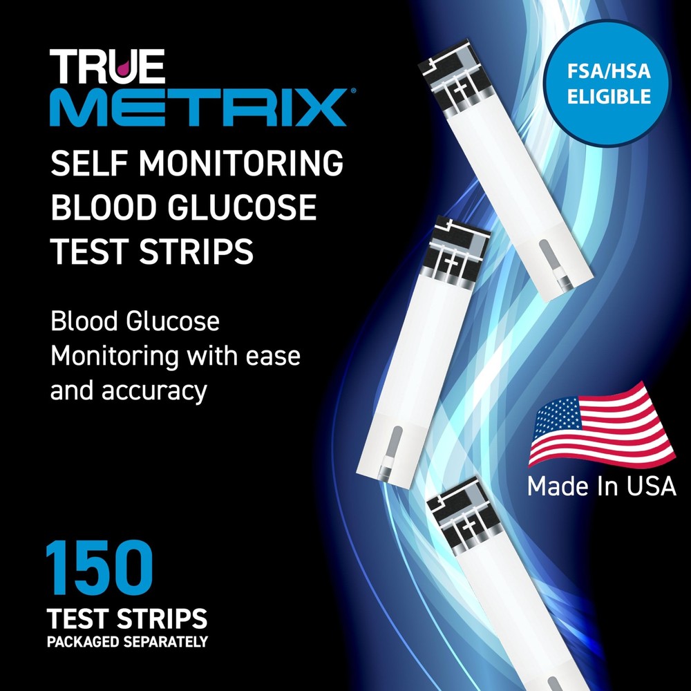 3 x 50ct TRUE METRIX® NFRS Test Strips (150 Test Strips)