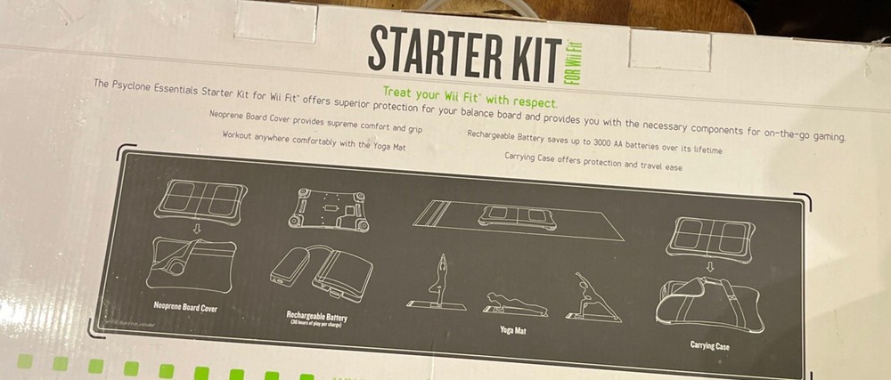 Psyclone Essentials Starter Kit for Wii Fit Sealed