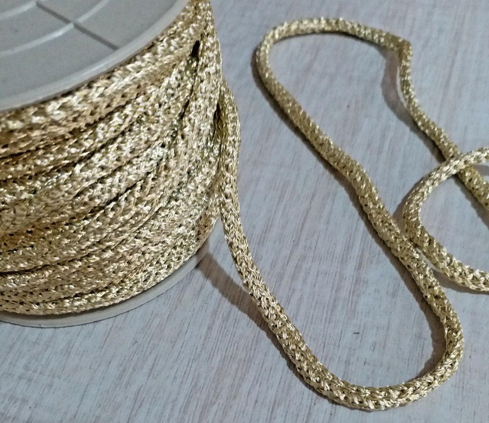 Drawstring Rope Cream  Craft Bag-Yarn-String   10  yards