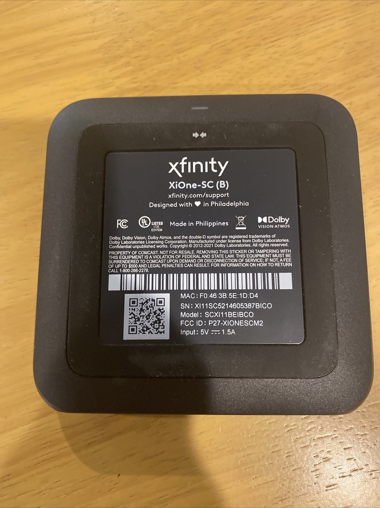 Xfinity Flex XiOne-SC(B) - Streaming Device Used UNIT ONLY