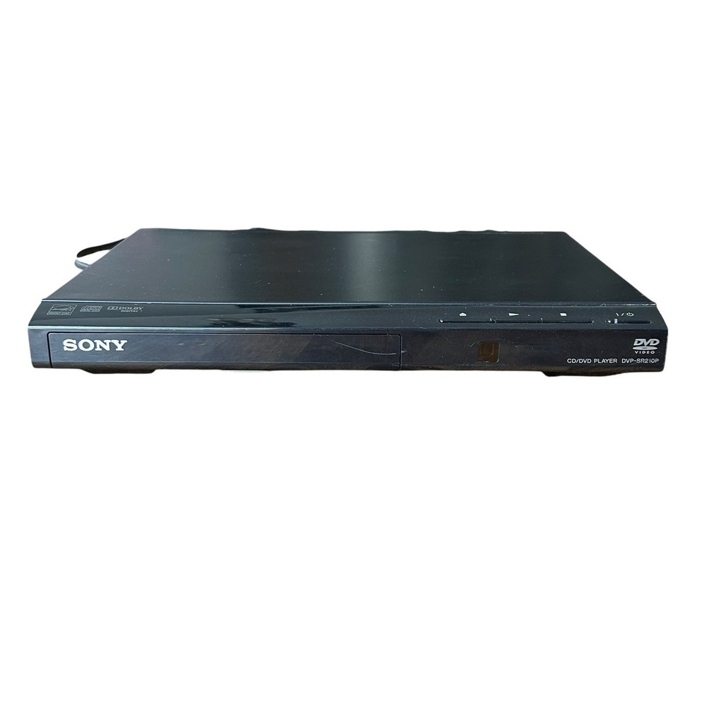Sony DVP-SR201P DVD Player Tested Works No Remote