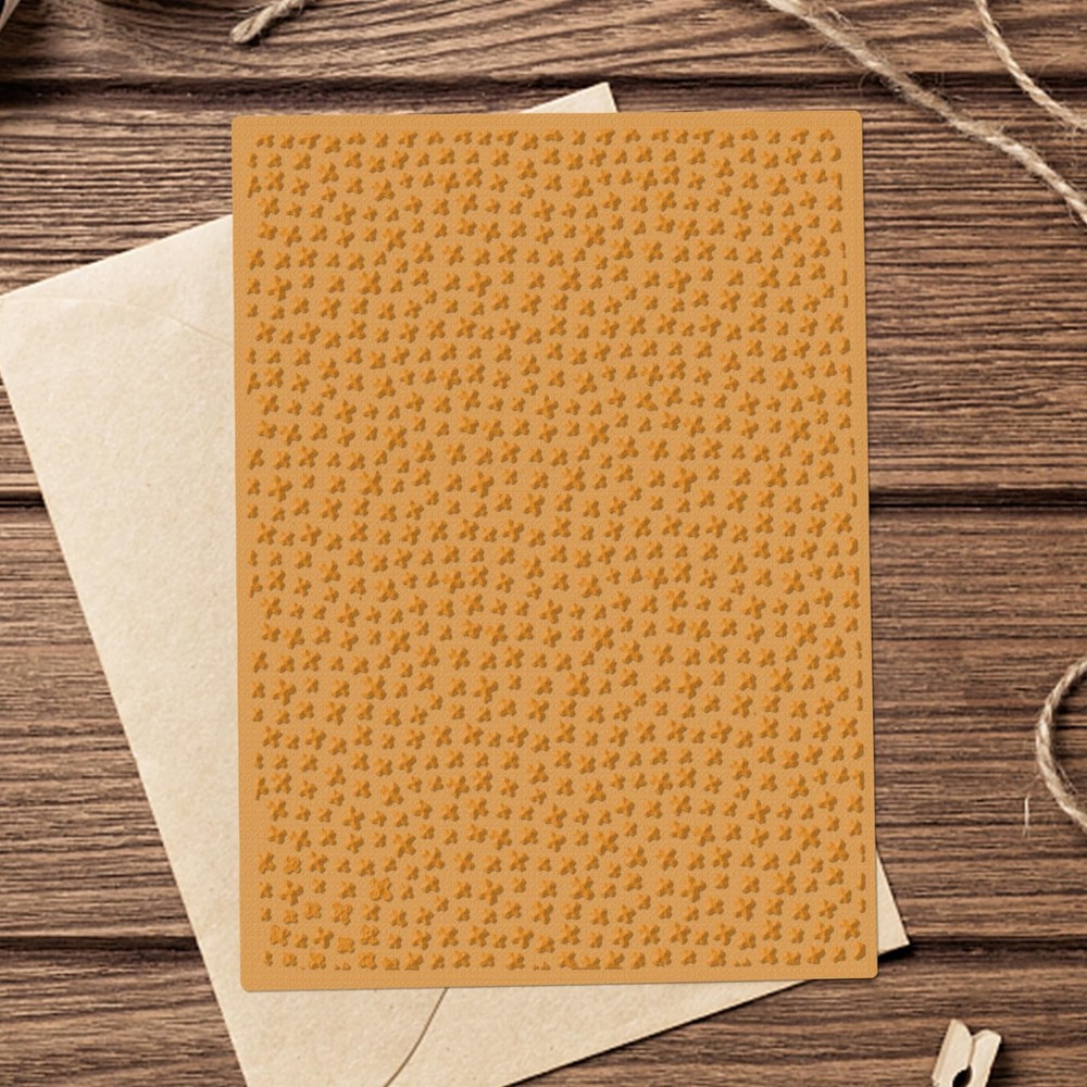 Dots Plastic Embossing Folders for Card Making, 3D Textured Waterdrap Embossi...