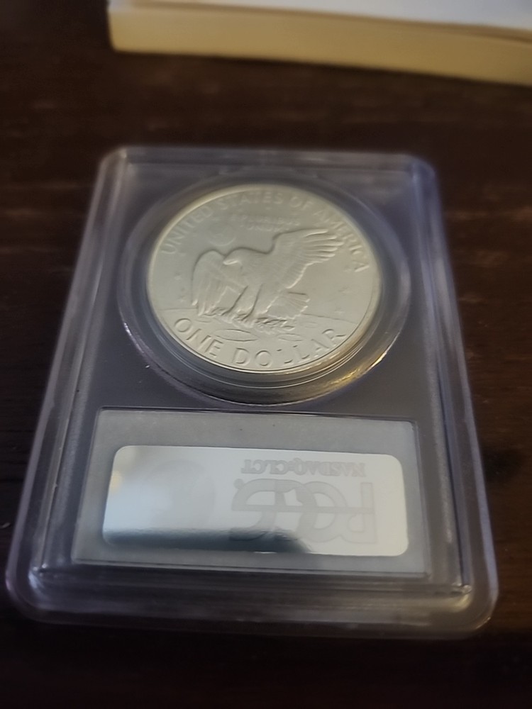 1971-S Eisenhower Ike Dollar PCGS Blue Label