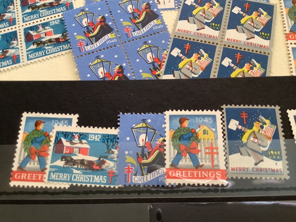 Christmas seals charity's stamps Ref 50118