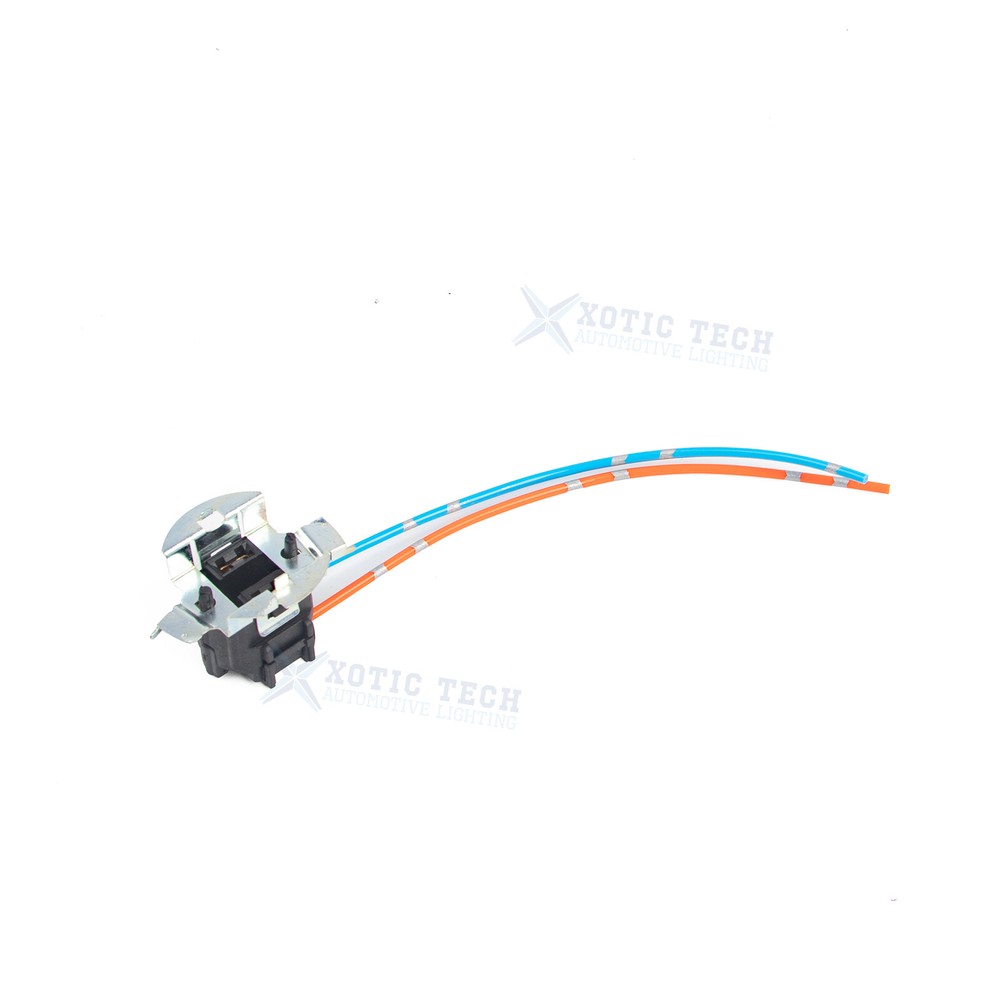 2X TK-305 Halogen Light Bulb Wire Base Male Plug Holder Harness For Headlight
