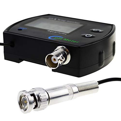 2-in-1 Combo pH & Temperature Meter Water Quality Tester Replaceable BNC pH E...