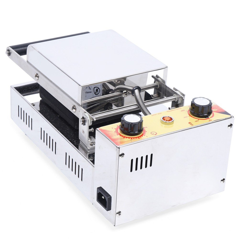 1000W Electric Burger Maker Cooker Machine Nonstick Panini Press Machine