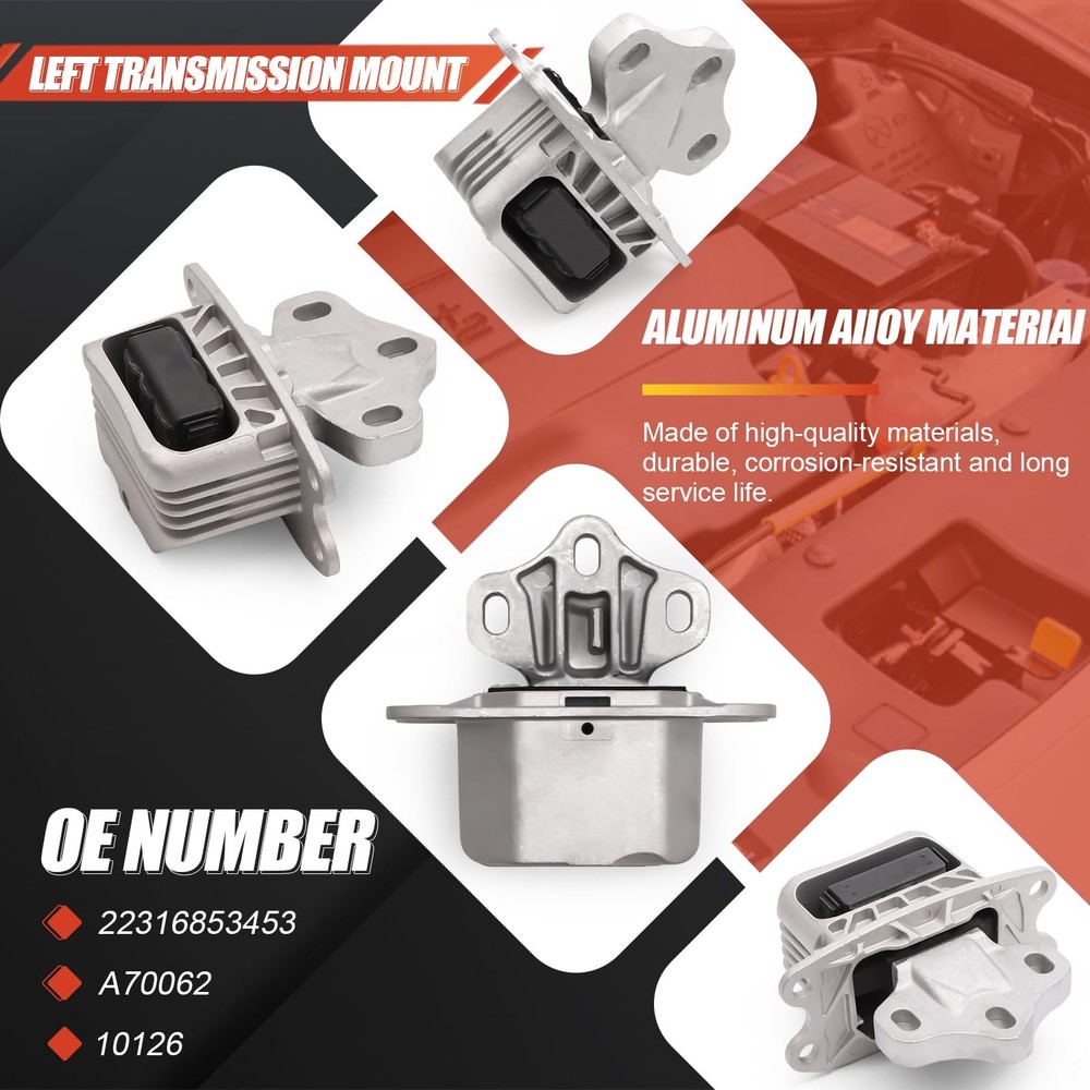Engine Mount & Transmission Motor Kit 2014-2022 Mini Cooper,