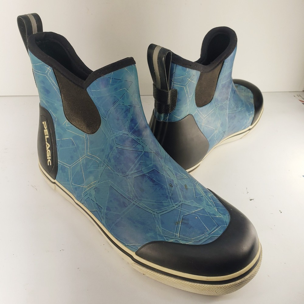 Pelagic Pursuit 6" Deckboot Blue Men's Size 6