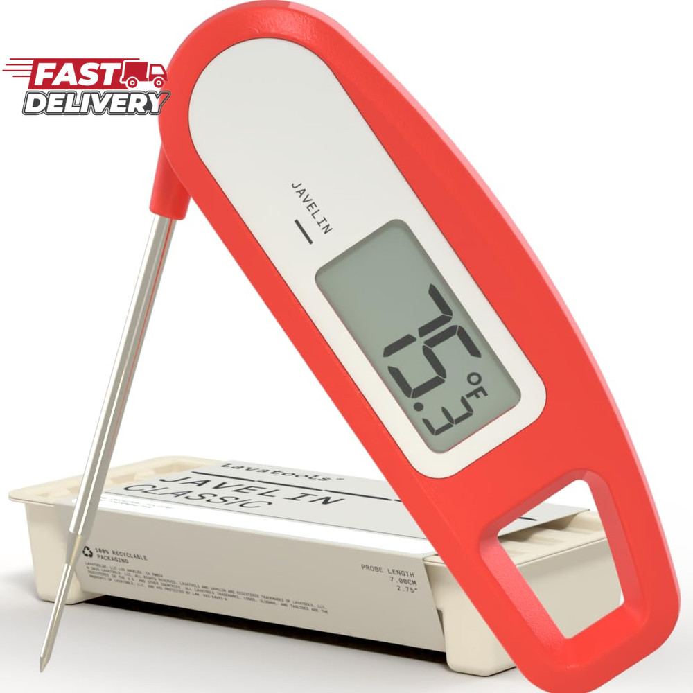 Lavatools Javelin® Ultra-Fast 3-Second Digital Instant Read Meat Thermometer for