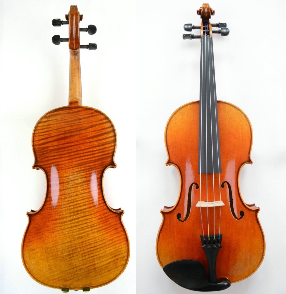 Master 15'' Viola! 1-PC BACK Master Wang's Own Work  Outstanding Tone No. W19