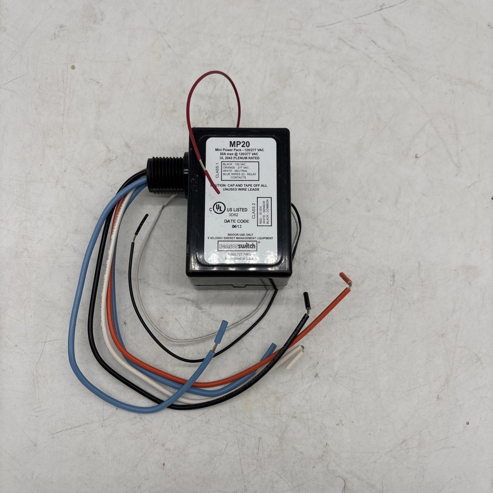 Sensor Switch Lighting Mini Power Pack MP20 120v 277v