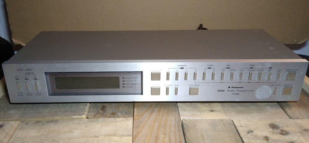 Panasonic TE96 Quartz Audio Programmer TESTED WORKS