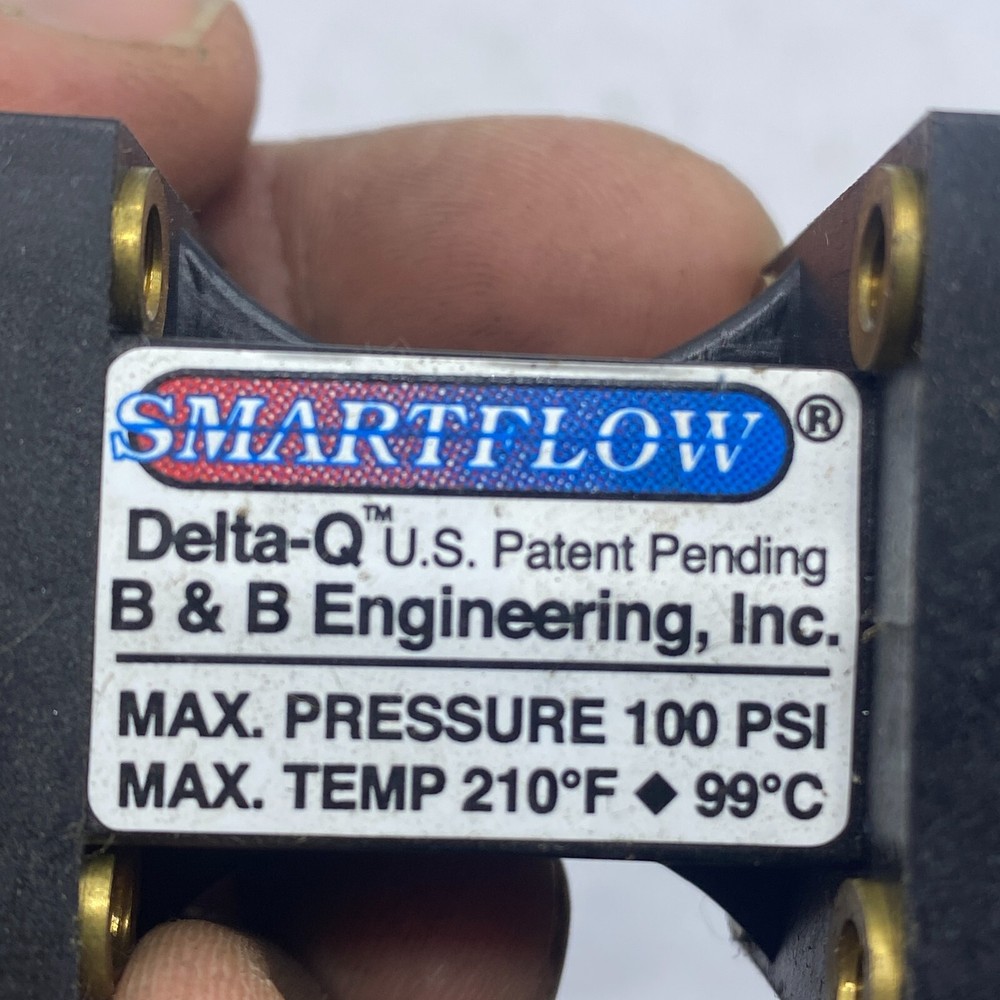 SMARTFLOW DELTA-Q BURGER&BROWN PRECISION FLOW REGULATOR FLOWMETER AND GAUGES 🎯