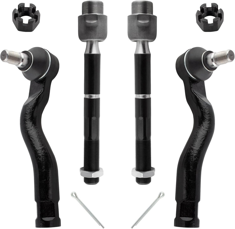 2007-19 Tundra 2008-19 Sequoia Front Inner Outer Tie Rod Ends–Compatible