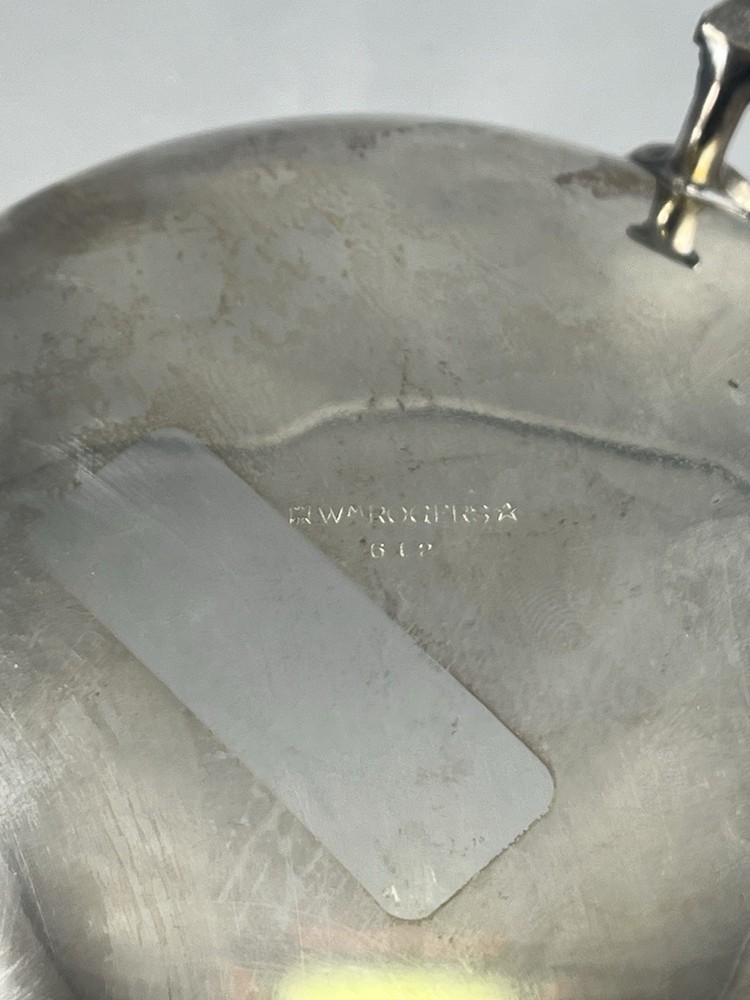 Vintage WM Roger’s Silver Footed Bowl