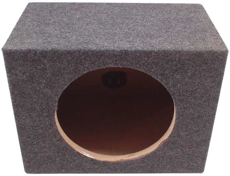 Universal Car Stereo Rearfire Sealed Single 10 Kicker Comp C10 Sub Box 4 Ohm