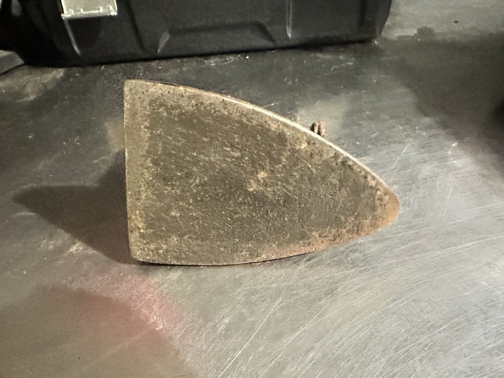 antique cast iron sad iron