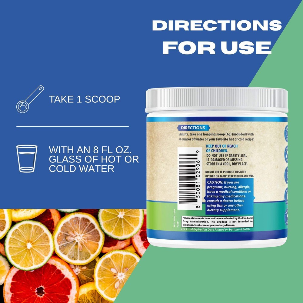 Hydration Electrolyte Powder Supplement. USA Made.