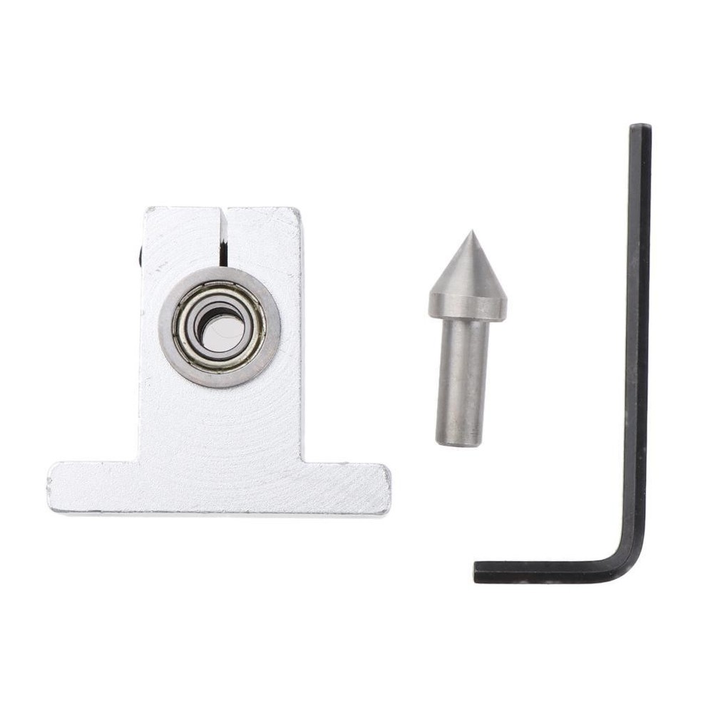Lathe Tailstock Drill Chuck Thimble Drill Bit & Wrench For