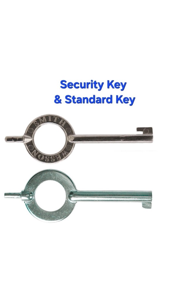Extended Maximum Security Handcuff Key 2 pack & Standard Key Pack