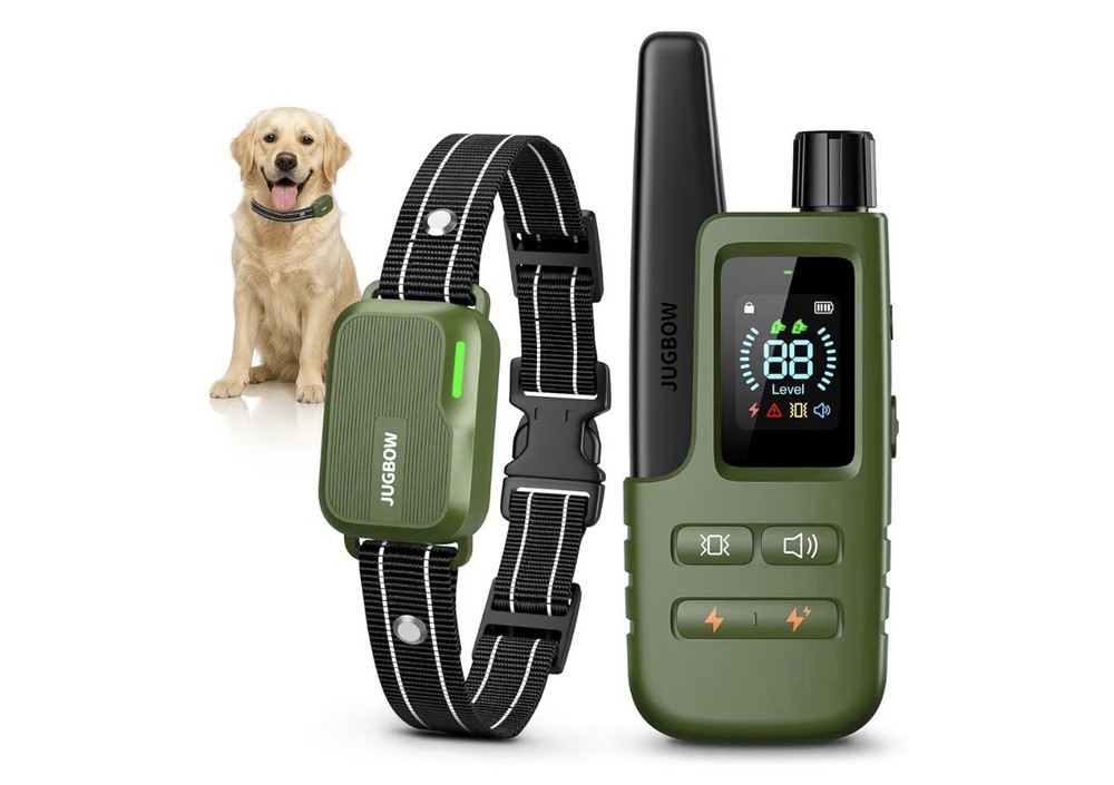 JUGBOW Green Dog Training Collar with Remote