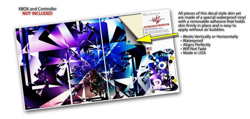 Skins XBOX Series X Console Controller Persistence Of Vision