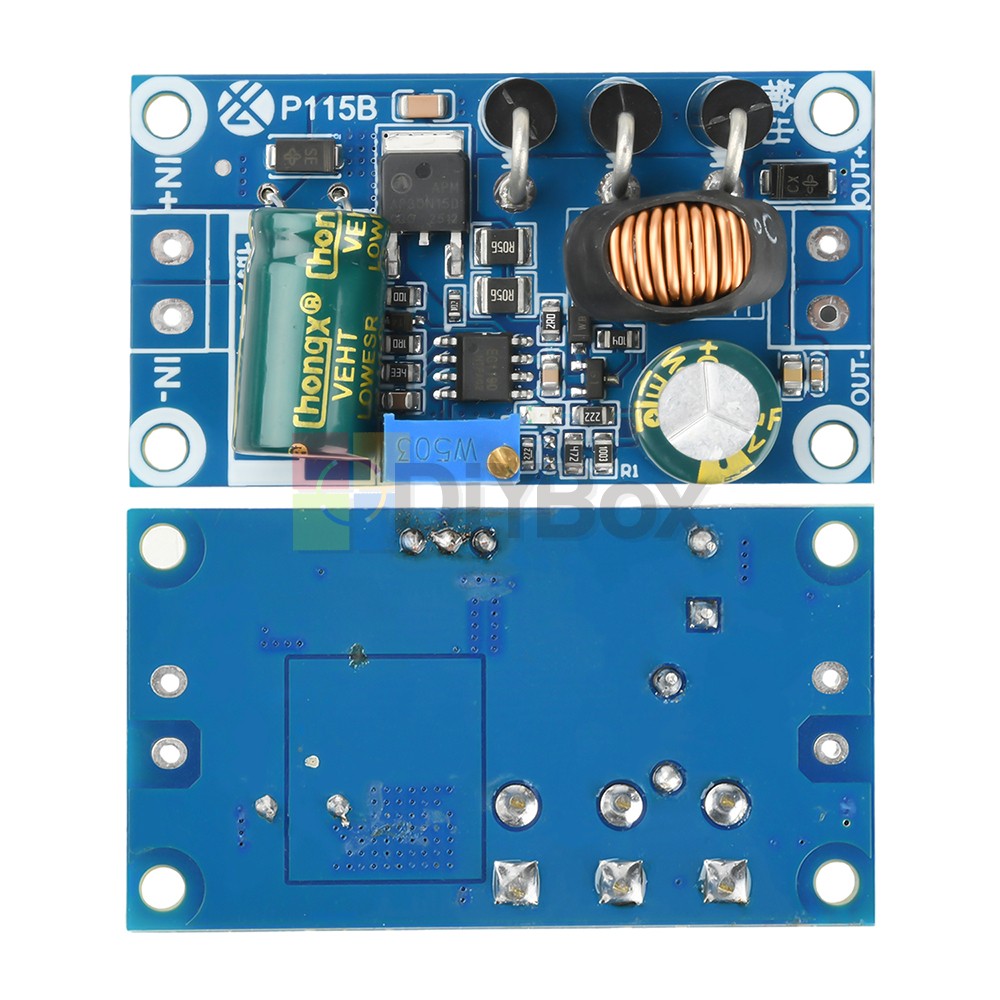 DC-DC Buck Module 10-110V to 4.5-47V Adjustable Output Low Ripple High Precision