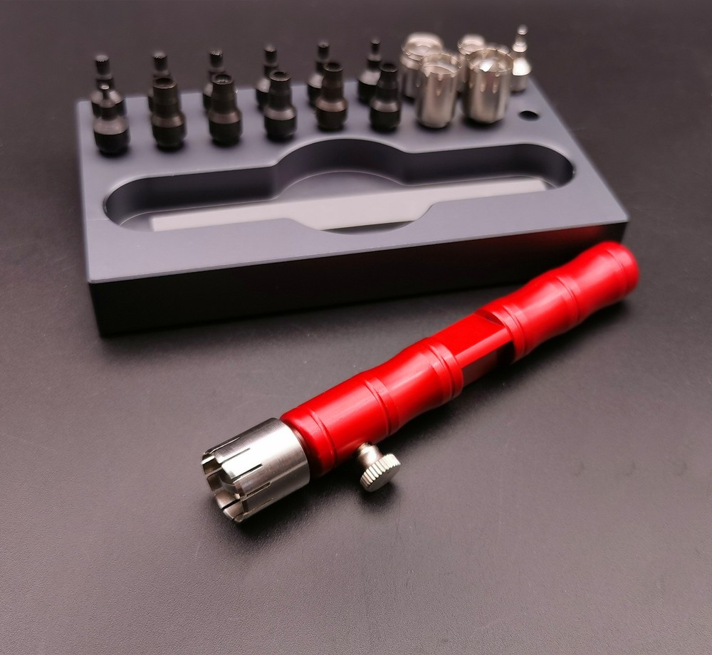 Professional Watch Tool Removing and Installing Chronograph Pusher Battery Case