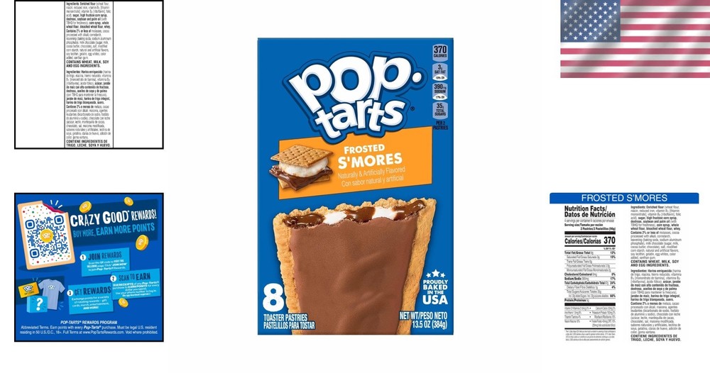 Frosted S'mores Toaster Pastry, 64 Count Value Pack