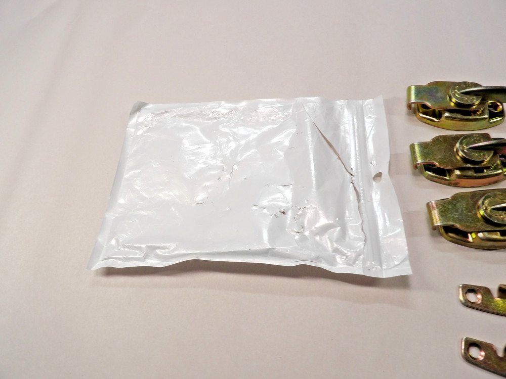 ZIUZI 6 Sets Table Leaf Latch Lock Hardware Heavy Duty Dinging Gold