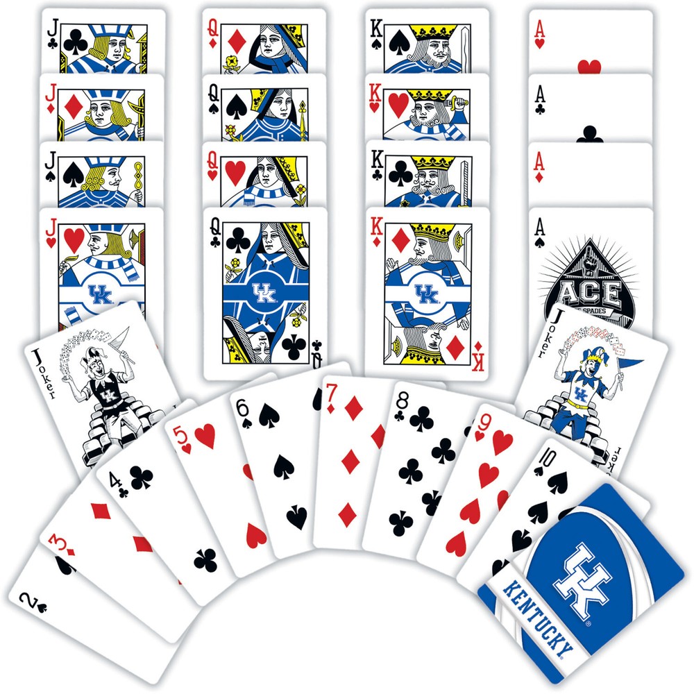 MasterPieces - Kentucky Wildcats - NCAA Playing Cards - 54 Card Deck