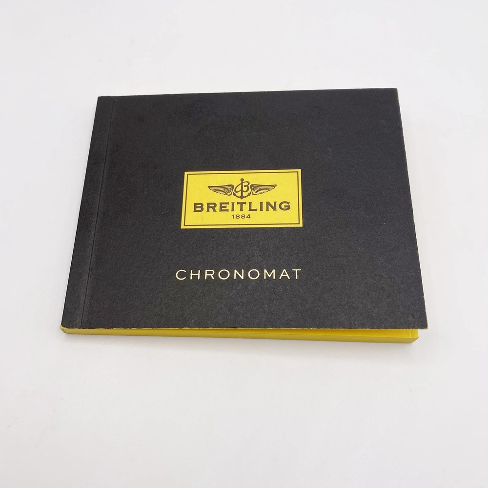 Breitling Chronomat Manual Booklet