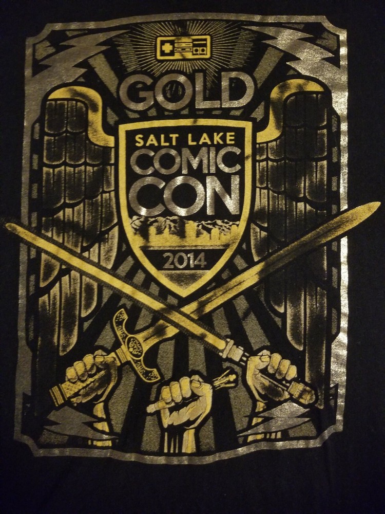 Comic con T-shirt 2014 Gold