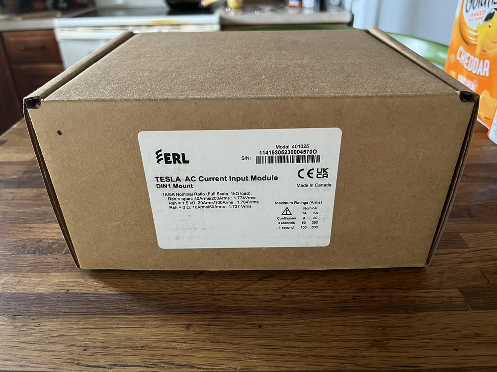 Erlphase Tesla AC Current Input Module 401025 - New