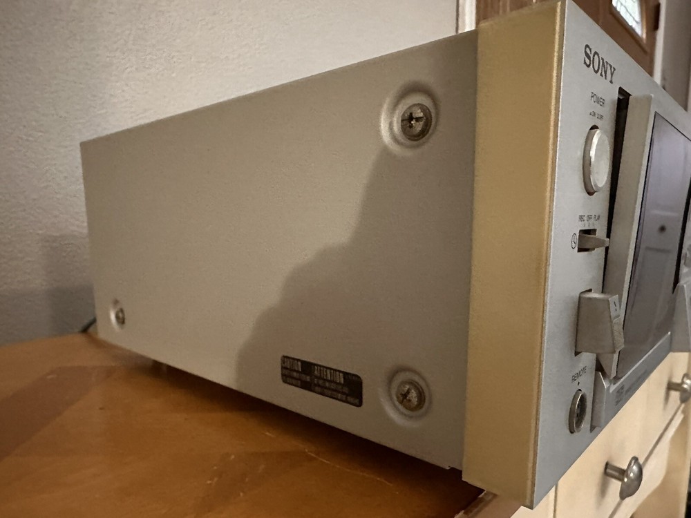 Sony TC-K55II Cassettendeck Tape Deck Powers On READ