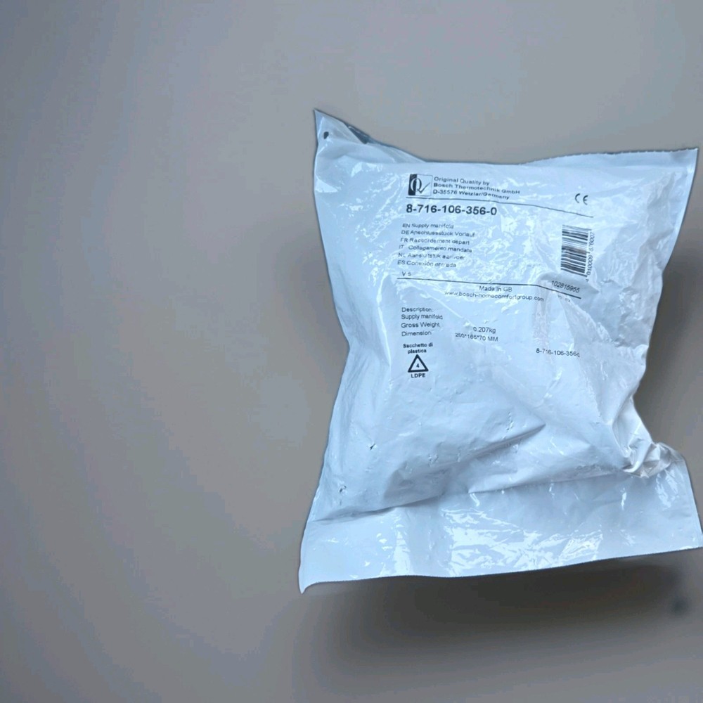 BOSCH Supply Manifold Complete 87161063560