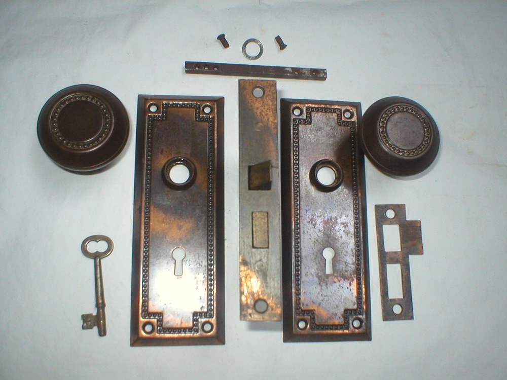 Antique Victorian Era Door Hardware