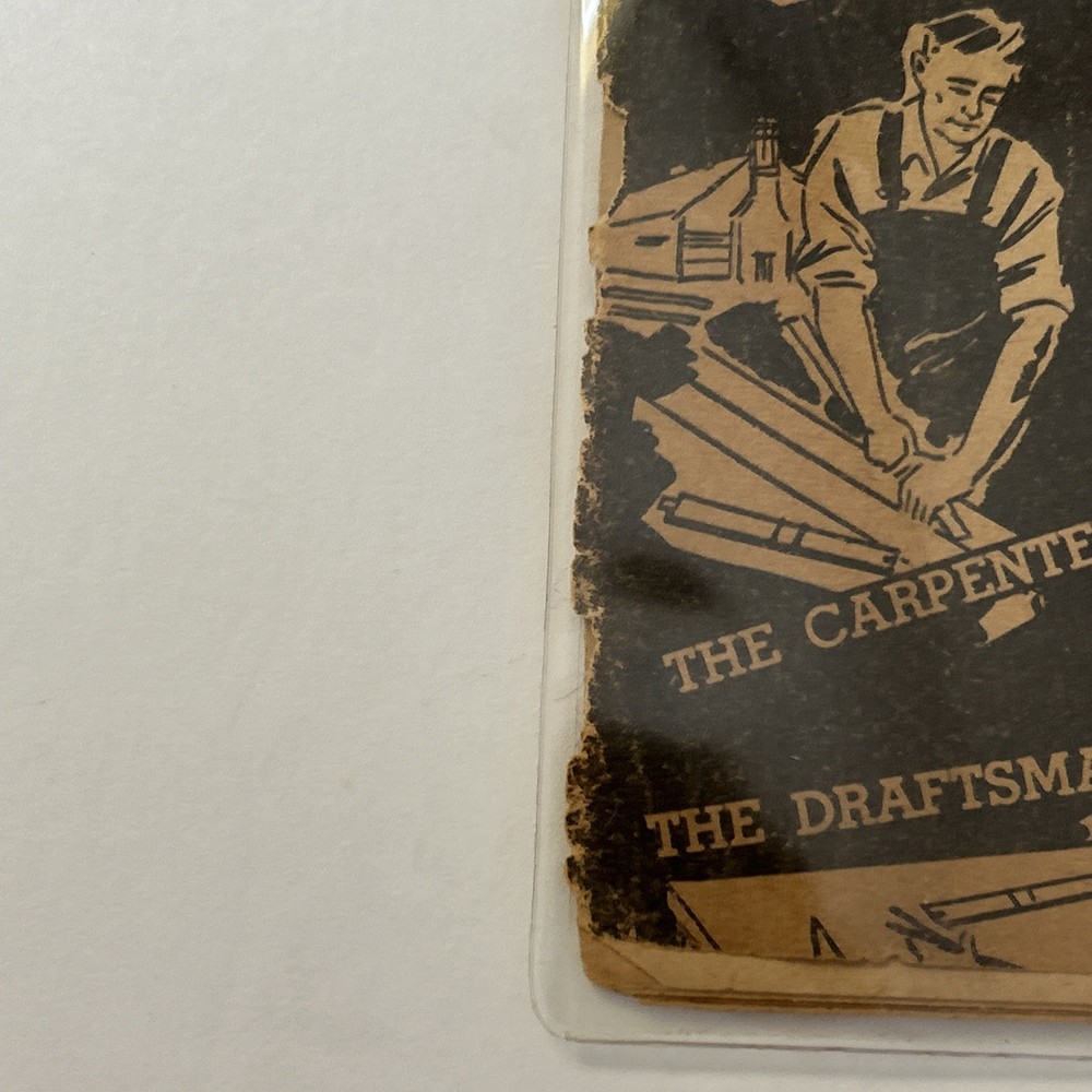 Vintage Engineering Instruments Wood Slide Rule Ephemera Instruction Booklet