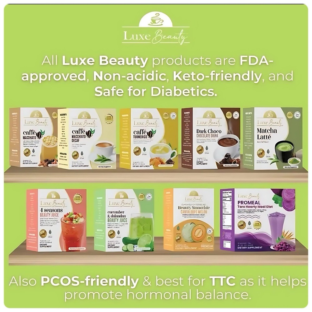 Luxe Slim Dark Choco, Chocolate Drink