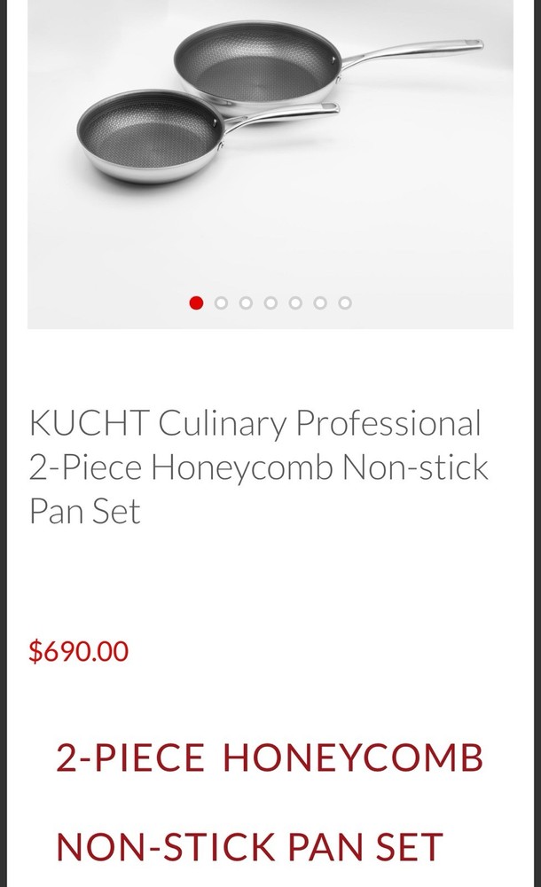 Kucht Frying Pan Set—new