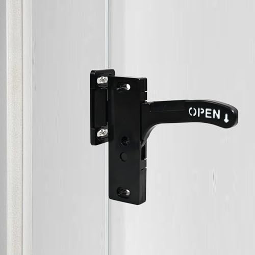 Replacement Kit for RV Screen Door Lock - Heavy-Duty Right Hand Handle, Secure