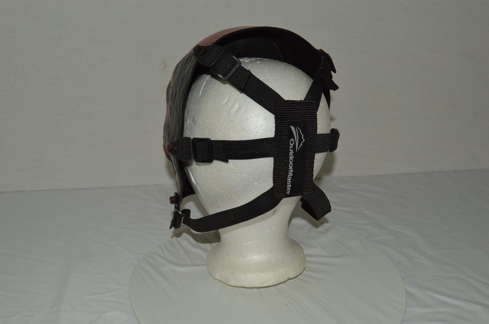 Red Mask Full Face Coverage Mask - Great for Halloween & Airsoft