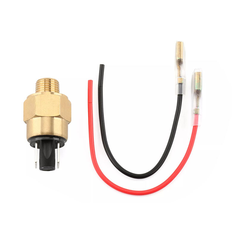 Hydraulic Brake Stop Light Switch with Cable Replacement Fit for Harley Davidson