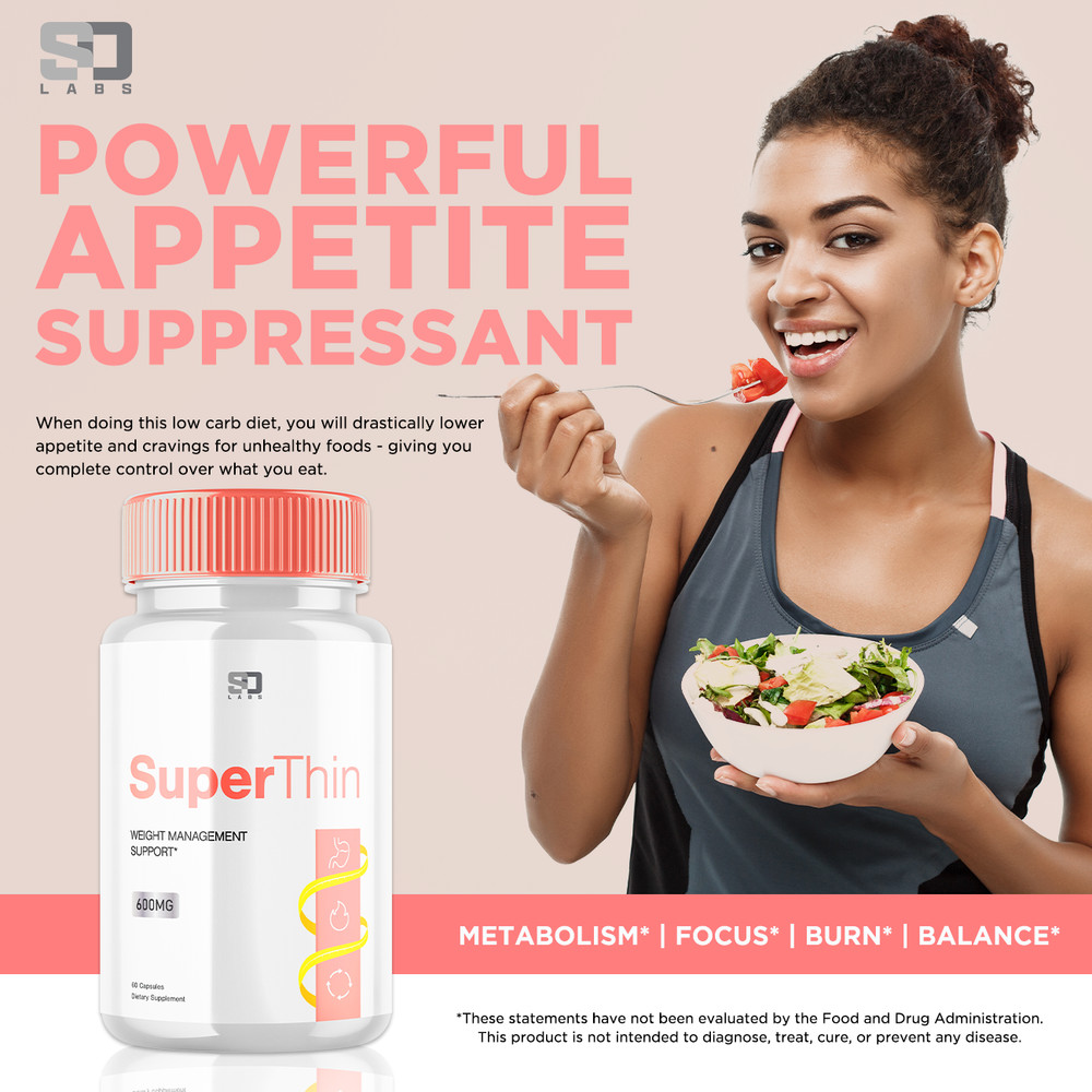 SuperThin - Advanced Weight Support Supplement Natural Formula (3 Pack)