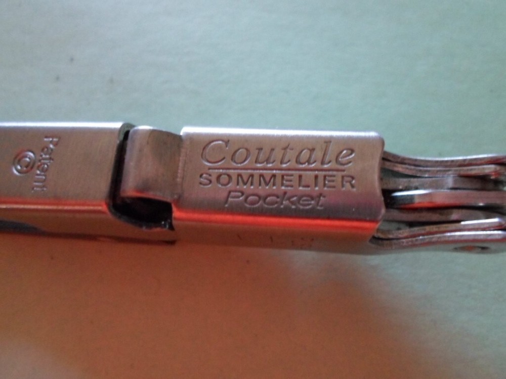 COUTALE SOMMELIER POCKET DRINK PROGRESSIVELY Double Hinge Corkscrew Wine