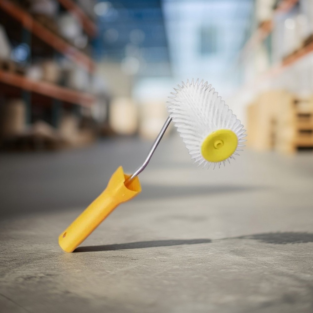 Self Leveling Cement Spike Roller Epoxy Roller Flooring Tools Remove Bubbles