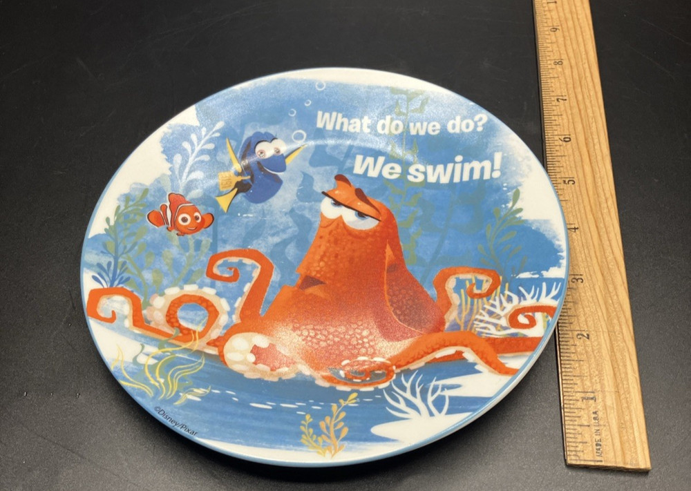 Disney 3 Piece Finding Dory Ceramic Dinnerware Set, Multicolor Plate, Bowl, Mug