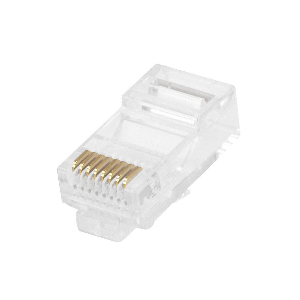 MONOPRICE 7322 Plug,Modular,RJ45,8P8C,Stranded,PK50 13U656