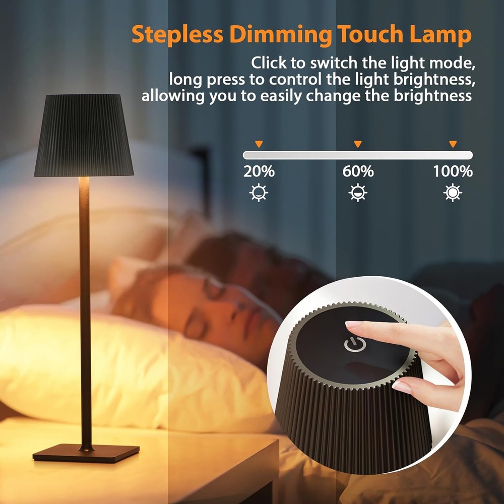 2 Packs Table Lamp For Study Room Reading Use